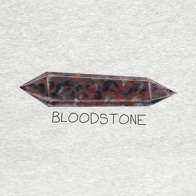 Bloodstone Crystal March Birthstone by DesignsBySaxton